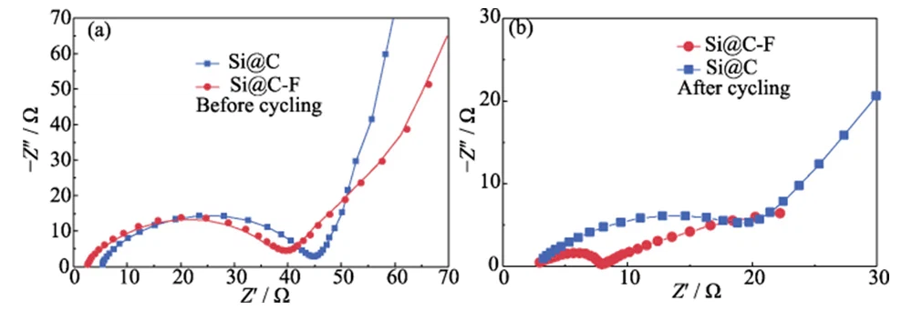 Fig 7 Nyquist plots of the SiC Fig 7 Nyquist plots of the SiC
