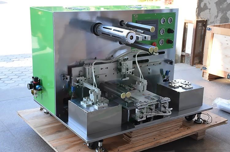 Peiriant stacio semi-Auto ar gyfer batri